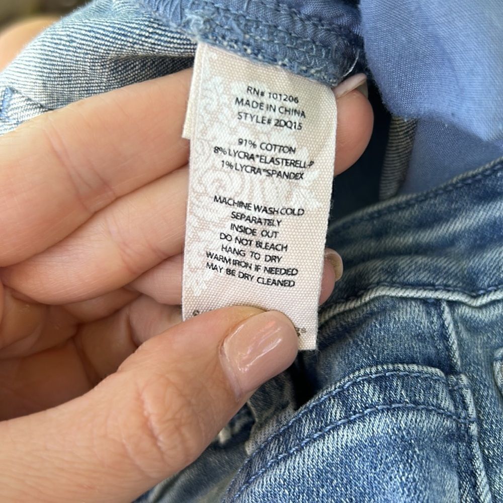 Soft Surroundings Zip Fly Straight Jeans - Picture 7 of 7